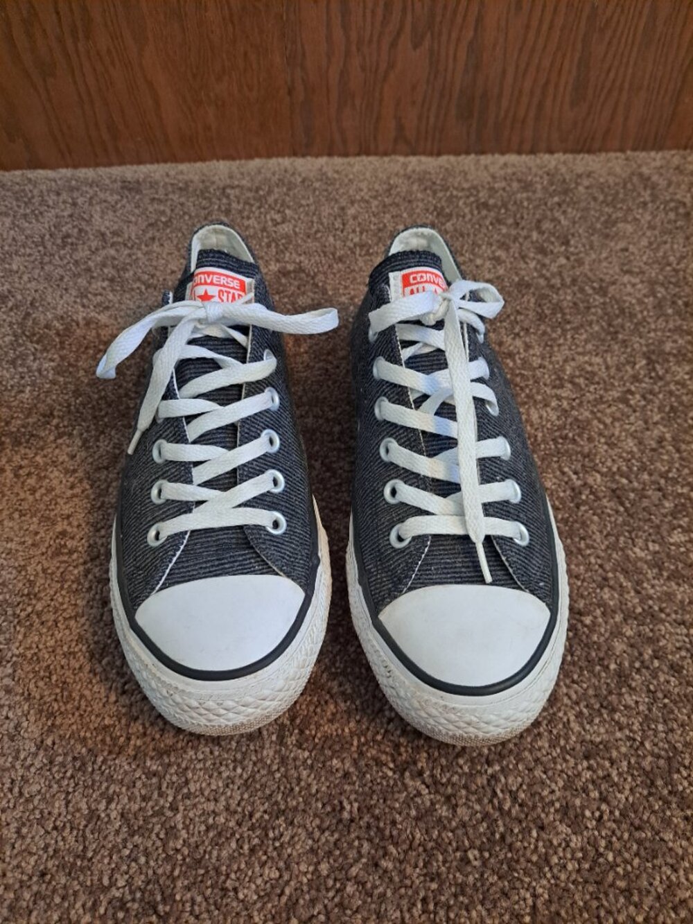 Converse All Star Unisex Chuck Taylor Low Top shoes w/textured corduroy upper - Picture 2 of 7